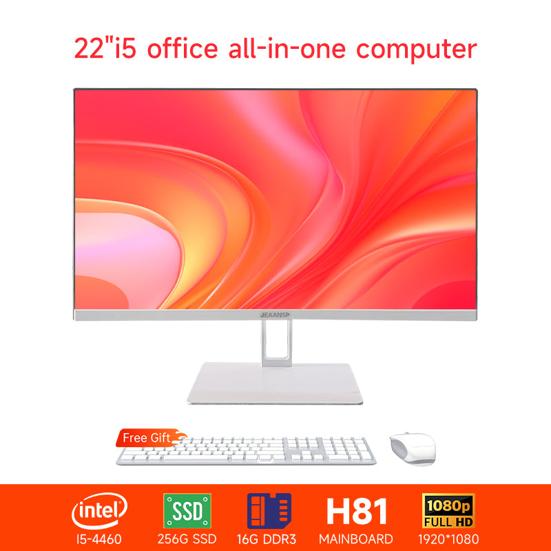 【All in one PC】 22" 24" All in one desktops pc UltraSlim i5-i7 8/16GB RAM 256GB SSD