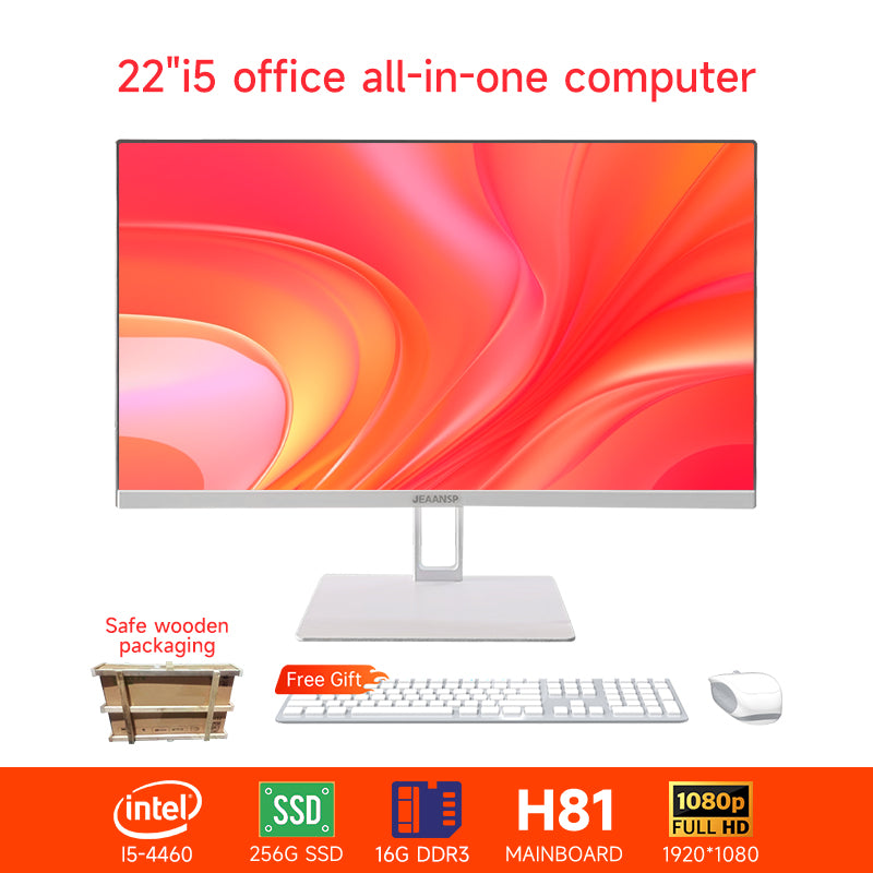 【All in one PC】 22" 24" All in one desktops pc UltraSlim i5-i7 8/16GB RAM 256GB SSD