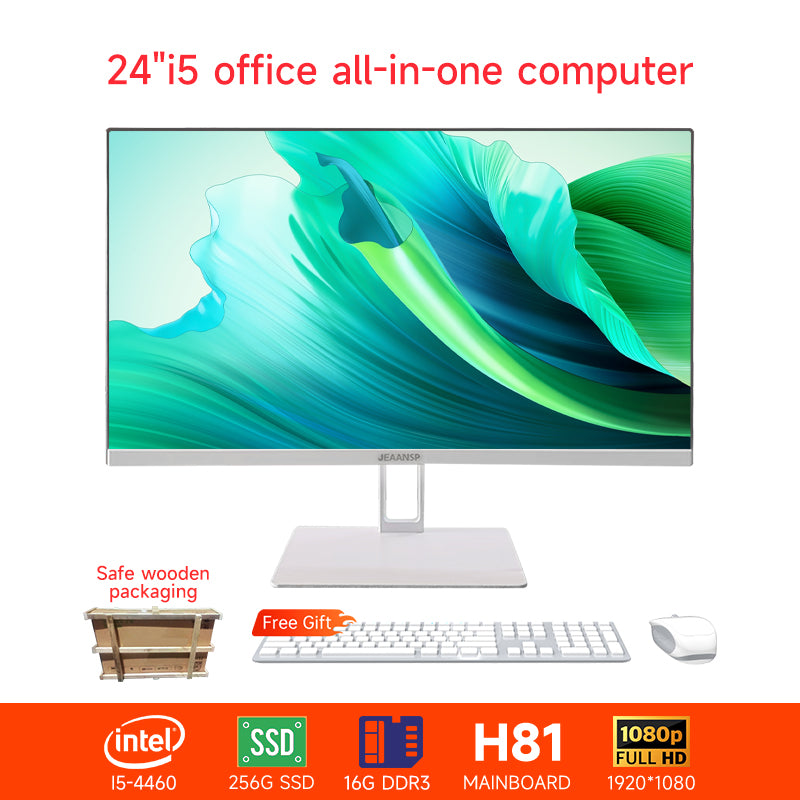 【All in one PC】 22" 24" All in one desktops pc UltraSlim i5-i7 8/16GB RAM 256GB SSD