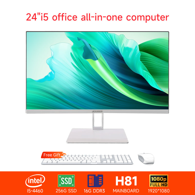 【All in one PC】 22" 24" All in one desktops pc UltraSlim i5-i7 8/16GB RAM 256GB SSD