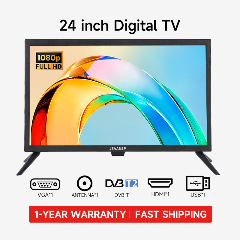 24/26 Inch Digital TV   DTV-T2 Build in MYTV +Antenna