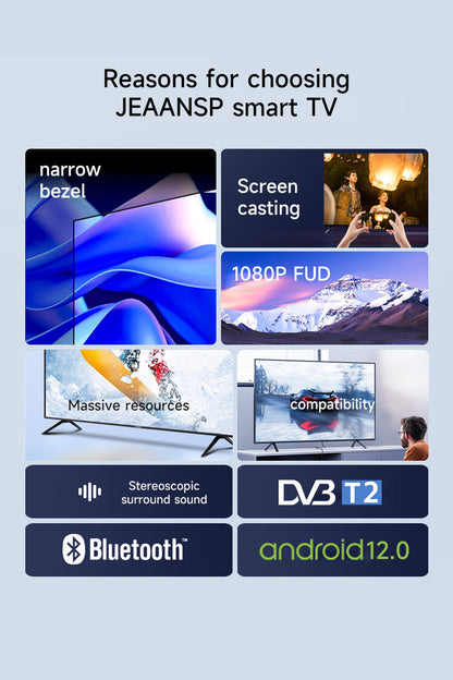 Smart TV 32/40/43/46/50/55 Bluetooth/NETFLIX/ Youtube/ android TV