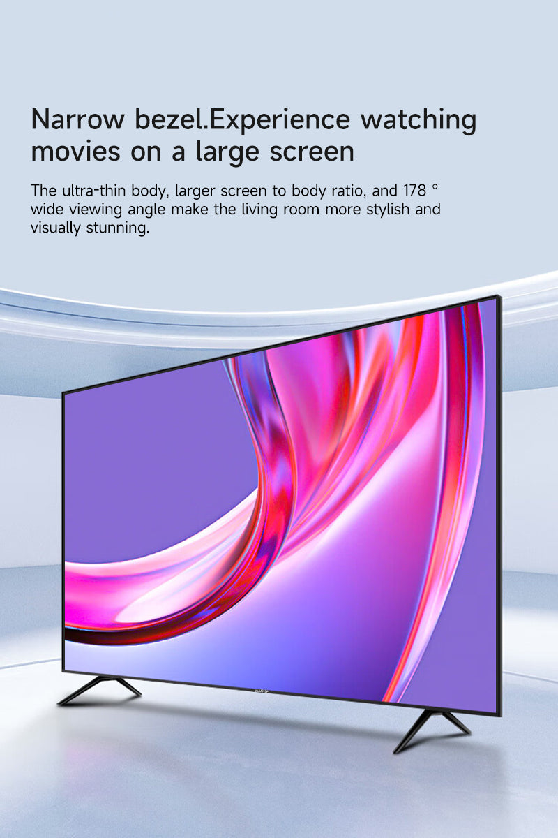 32/40/43/46/50/55/65/75 inch WiFi/Bluetooth/Netfix/YouTube/DVB-T2/MYTV