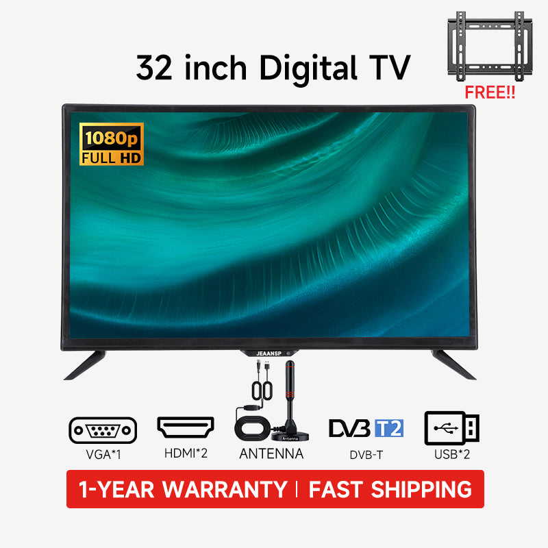 24/26 Inch Digital TV   DTV-T2 Build in MYTV +Antenna