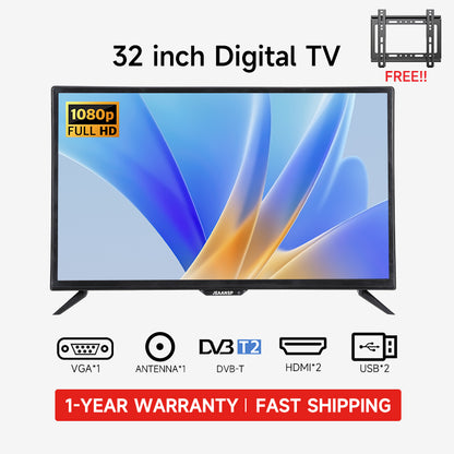 24/26 Inch Digital TV   DTV-T2 Build in MYTV +Antenna