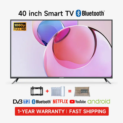 32/40/43/46/50/55/65/75 inch WiFi/Bluetooth/Netfix/YouTube/DVB-T2/MYTV