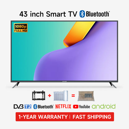 Smart TV 32/40/43/46/50/55 Bluetooth/NETFLIX/ Youtube/ android TV