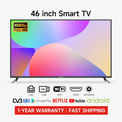 19/22/24/26/32 -40/43/46/50/55/65/75 Inch DVB-T2 /MYTV Andriod tv