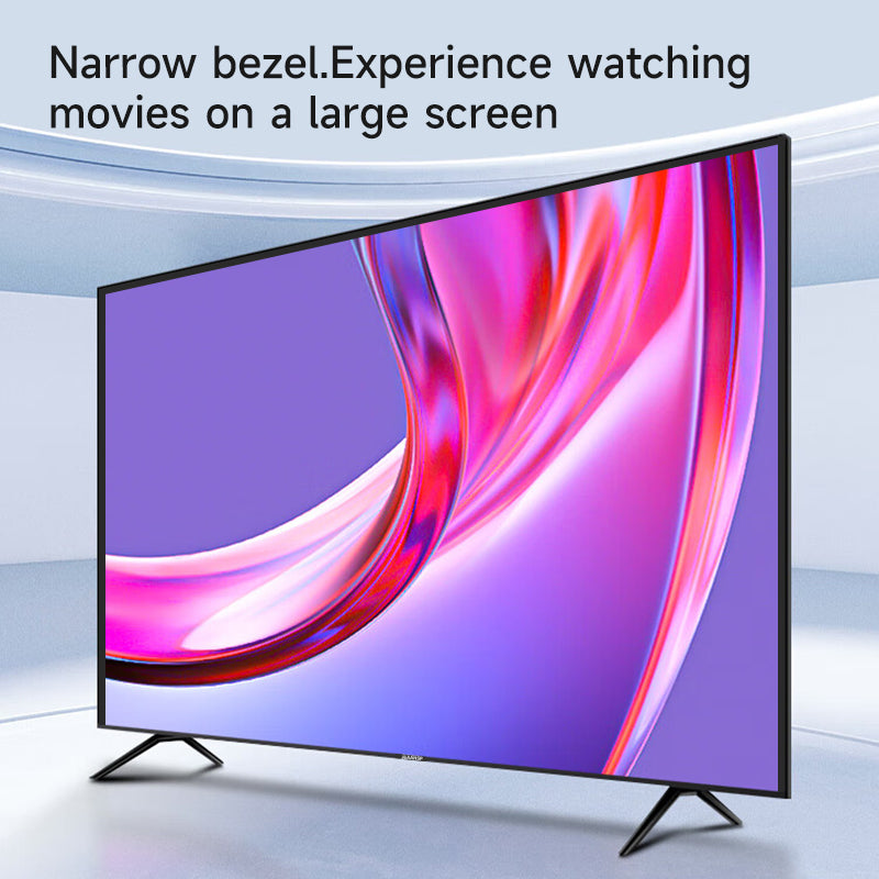 【WOODEN 32/40/43/46/50/55/65/75 inch WIFI/YouTube/Netflix/Bluetooth