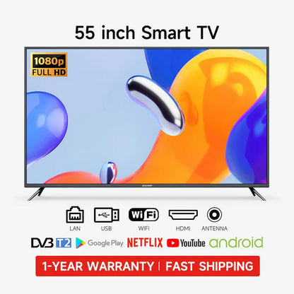 19/22/24/26/32 -40/43/46/50/55/65/75 Inch DVB-T2 /MYTV Andriod tv