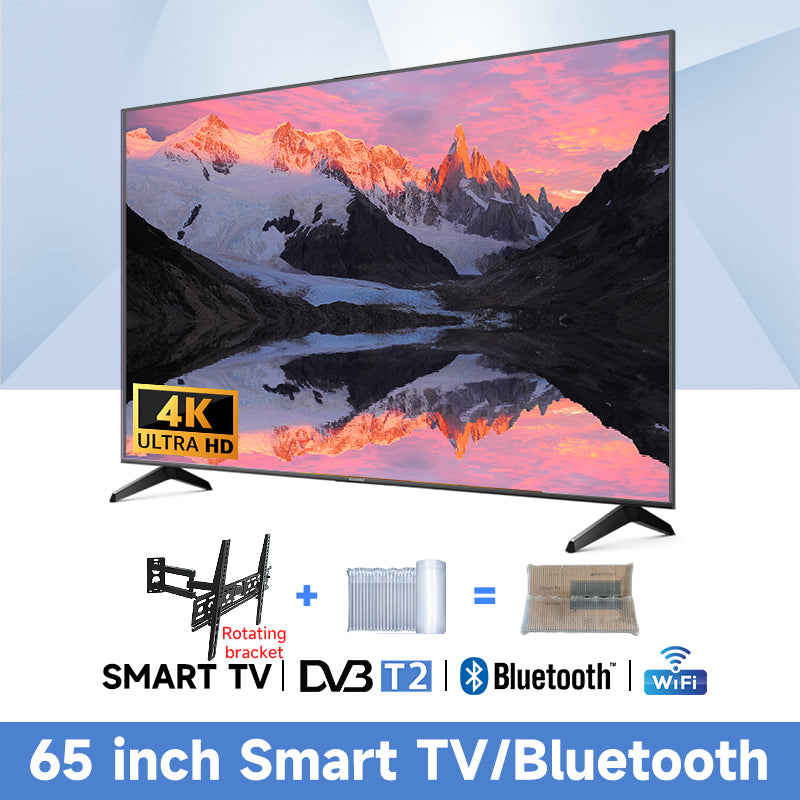 55/65 /75 inch 4K Android 14.0 TV WiF Netflix YouTube MYTV/DVB-T2