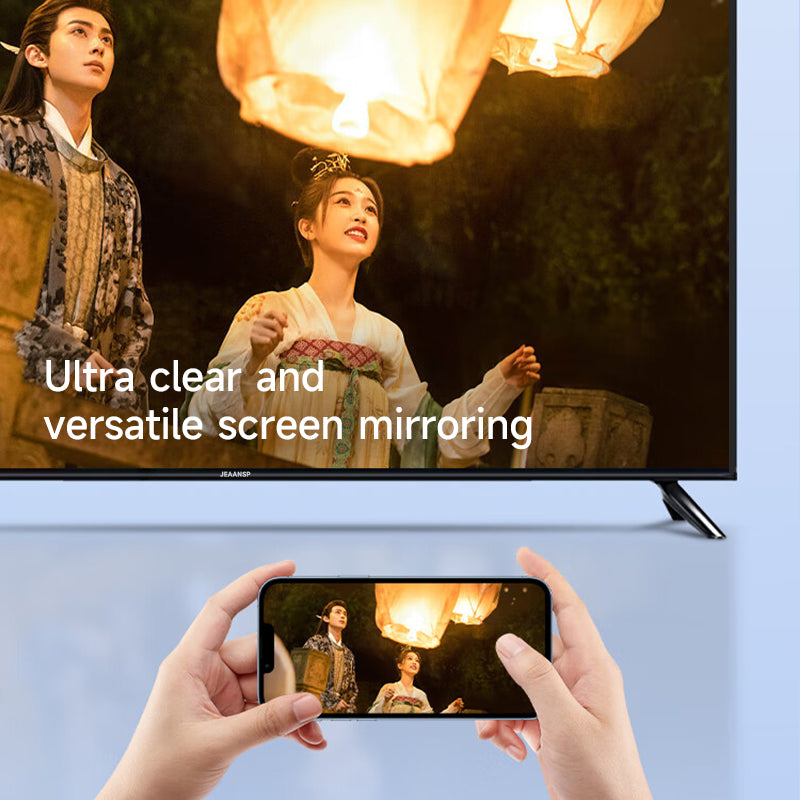【WOODEN 32/40/43/46/50/55/65/75 inch WIFI/YouTube/Netflix/Bluetooth