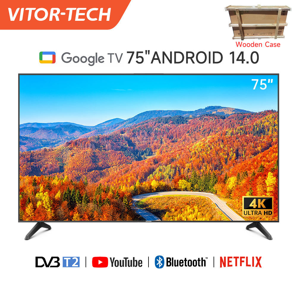 Digdital TV 19/24/26/ 32/40/65/75 inch With Bluetooth/NETFLIX/ Youtube