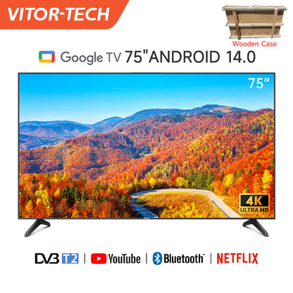 Digdital TV 19/24/26/ 32/40/65/75 inch With Bluetooth/NETFLIX/ Youtube